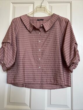 HStyle tops / blouse
 ( textured fabric ) Boxy fit